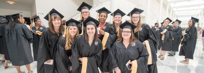 graduating students.